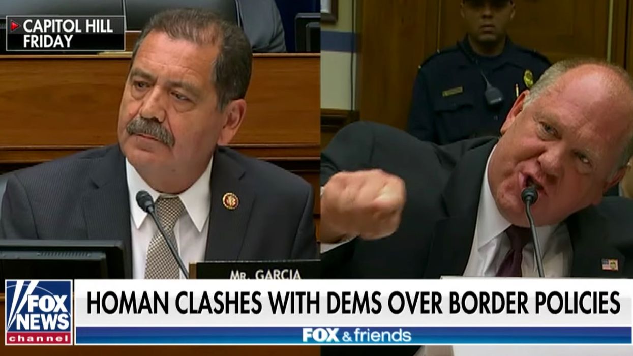 Former ICE director reveals he wanted to 'beat' Dem Rep who exploited children in political attack