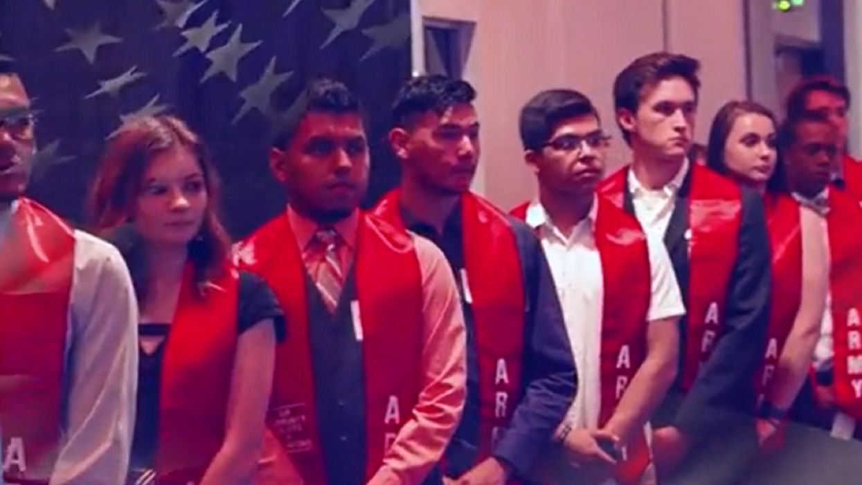 Military-bound high school grads finally starting to get recognition thanks to nonprofit Our Community Salutes