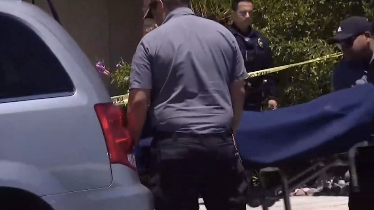 Man breaks into home, stabs homeowner who tries to fight back. Then homeowner's son grabs a gun — and it's all over for intruder.