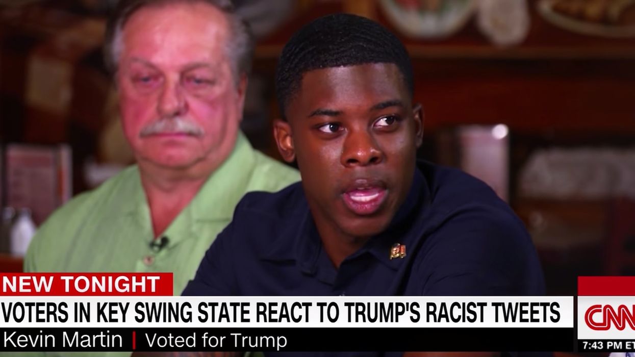 CNN viewers are outraged at what a black Trump supporter said, and they want to find him