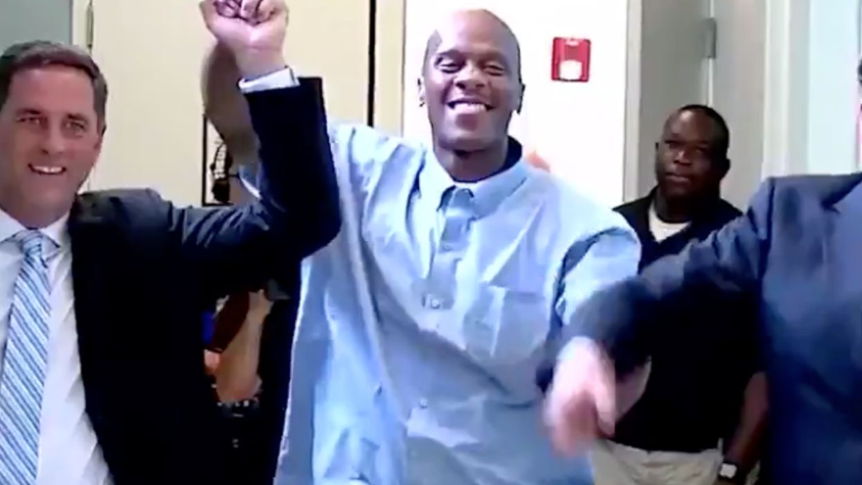 Man jailed for nearly 30 years is free after judge rules that he is innocent in a 1991 murder. His response is incredible.