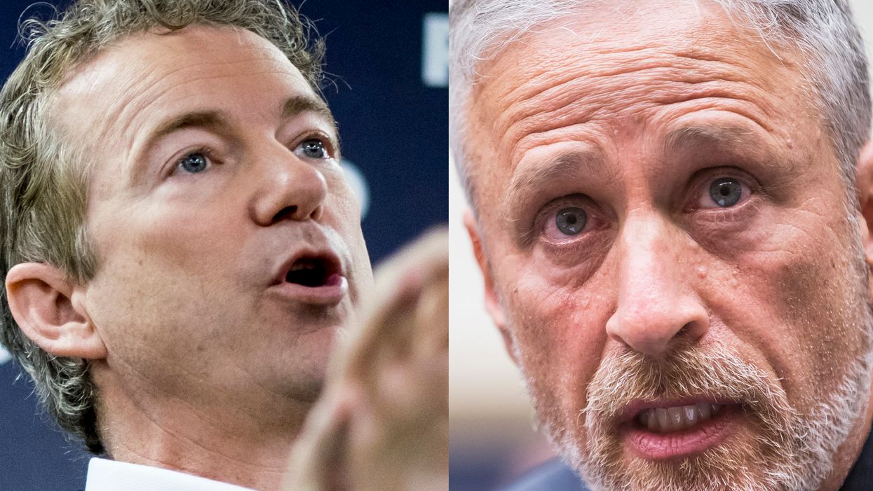 Rand Paul nails 'guttersnipe' Jon Stewart and the 'left-wing mob' for lying about 9/11 survivor fund
