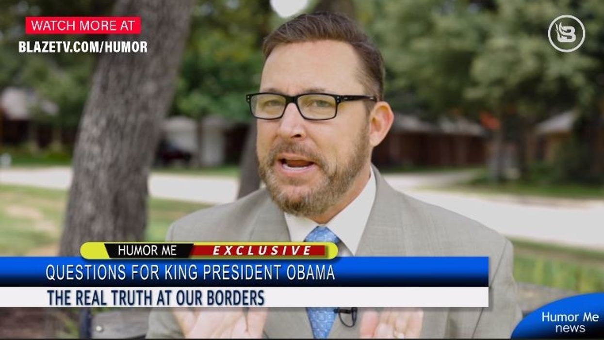 PARODY: Humor Me News EXCLUSIVE interview with President Obama to discuss the border crisis