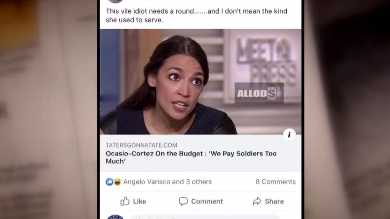 Louisiana cops fired over post about Ocasio-Cortez on Facebook — one for clicking 'like'