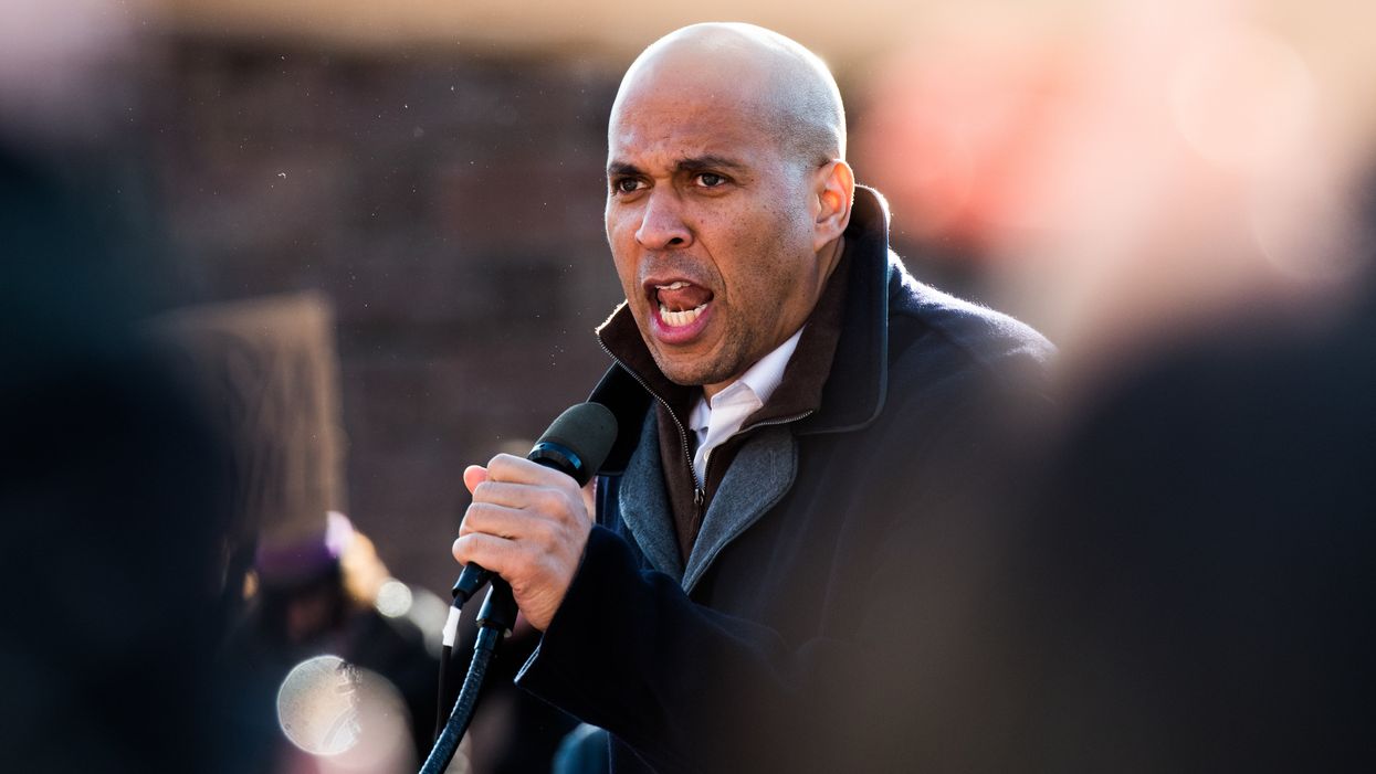 Cory Booker says he sometimes feels like punching President Trump, blames testosterone