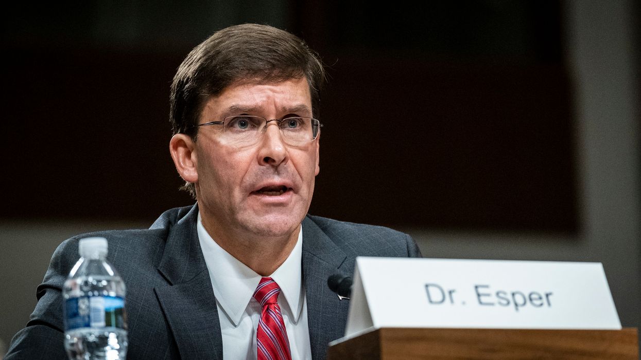 Former Army Secretary Mark Esper confirmed as defense secretary