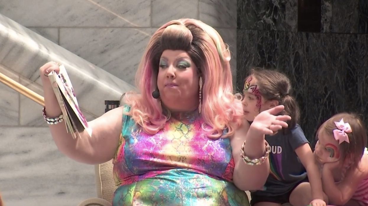 Two pro sports teams help bring Drag Queen Story Hour to city hall after performer reportedly felt snubbed by local library