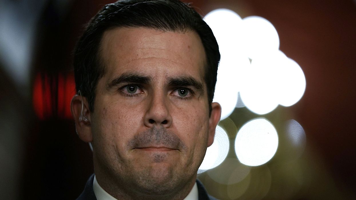 Puerto Rico's governor resigns after days of protests over his conduct online