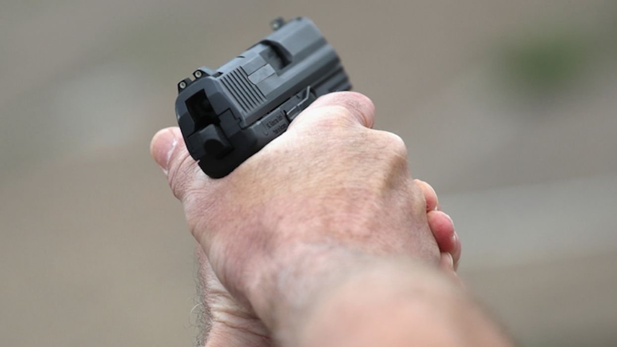 Man breaks into home and fights with homeowner. But homeowner grabbed gun beforehand — and intruder loses.