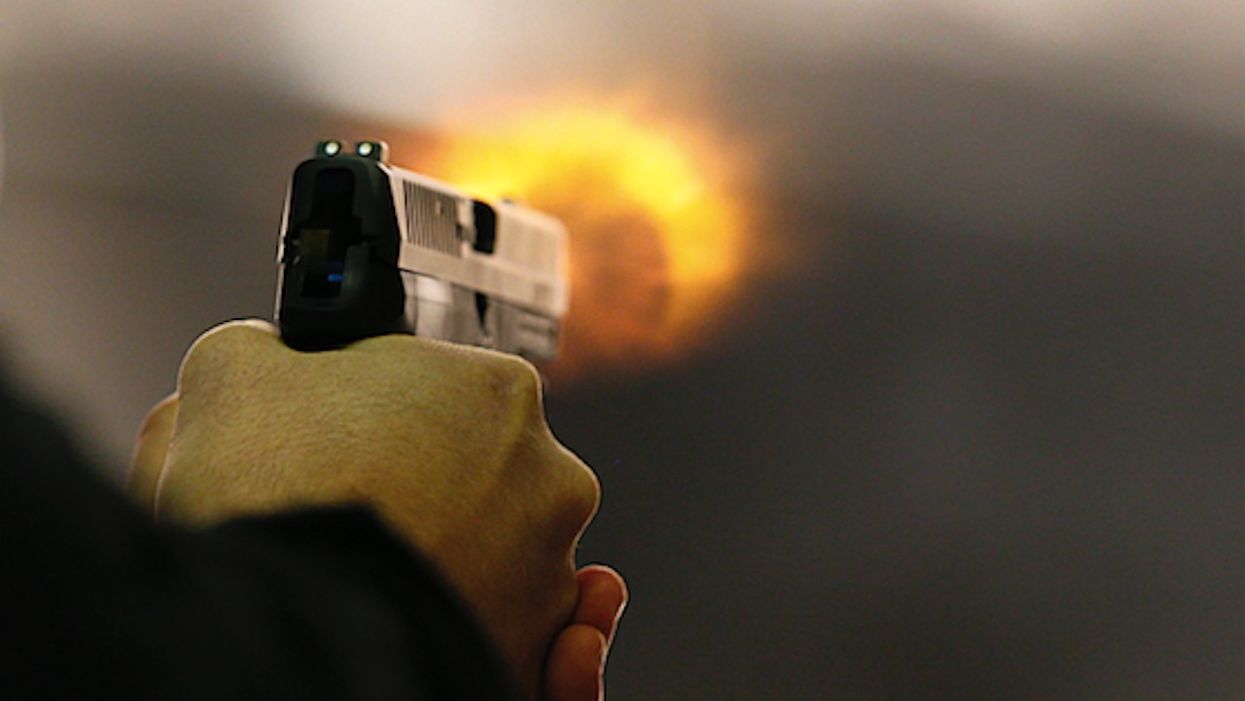 'Nobody's gonna point a gun at me and get away with it': Masked, armed men try robbing 7-Eleven — then bystander with his own gun takes action