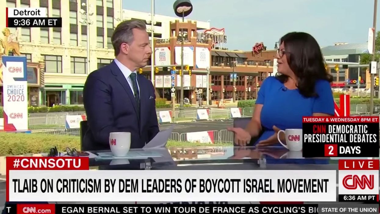 Jake Tapper grills Rashida Tlaib on BDS, whether Israel has 'right to exist.' Here's what she said.