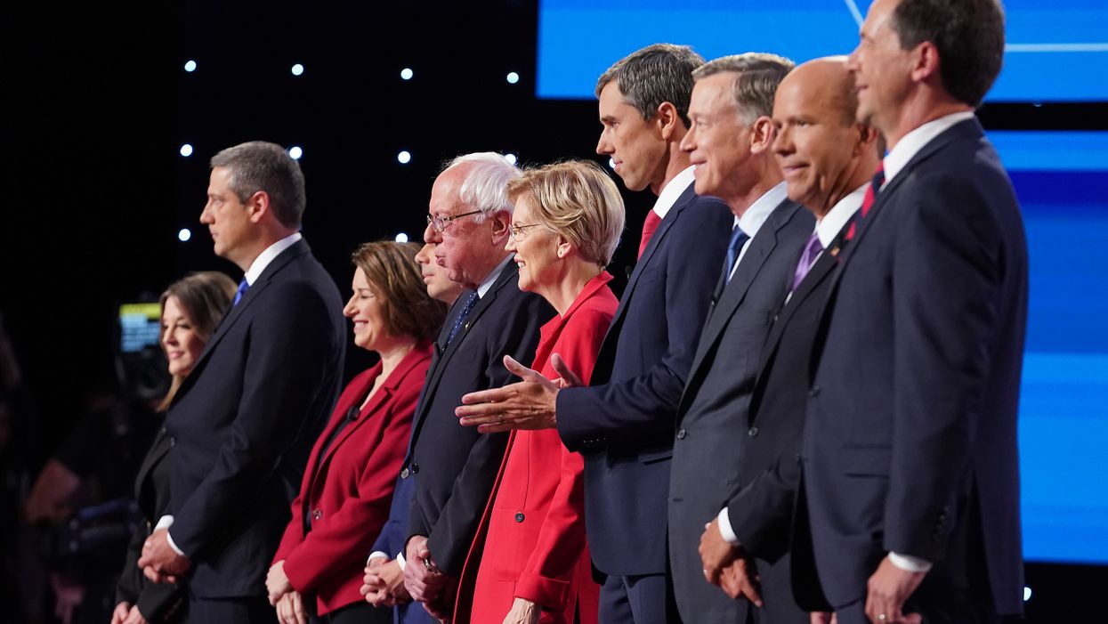 One surprising candidate dominated the Google searches during the Democratic debate