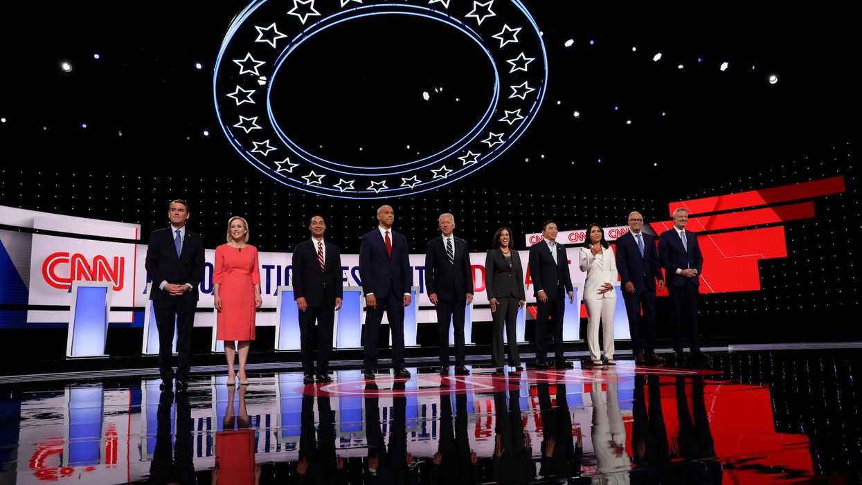 Here's what protesters were screaming the two times they interrupted the Democratic debates