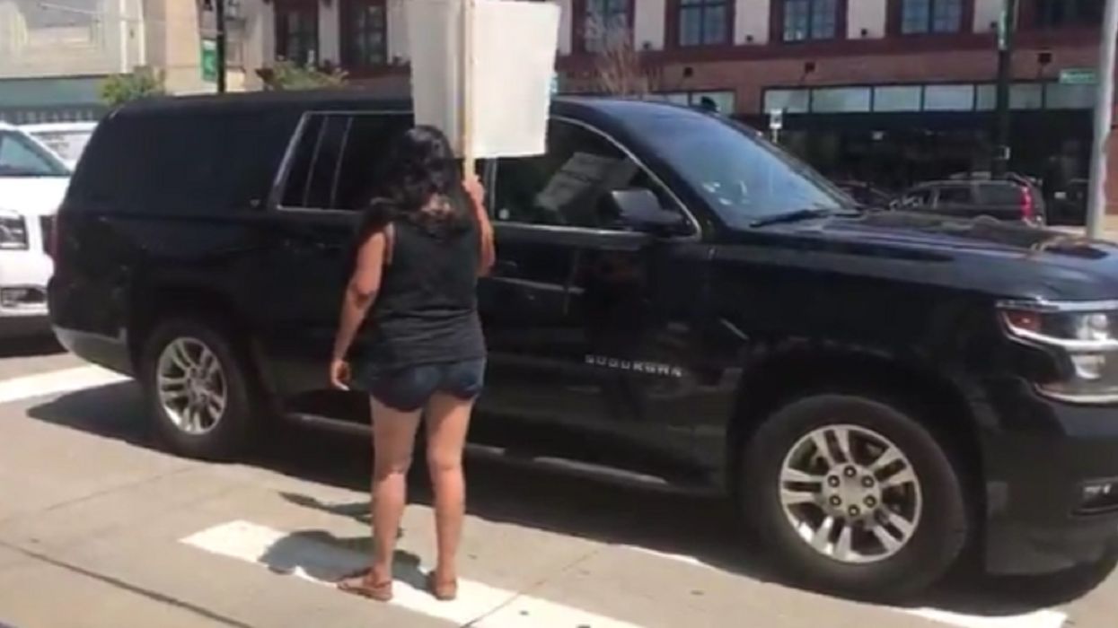 Watch: Protester berates Joe Biden on the streets of Detroit, demands he apologize for deportations under Obama