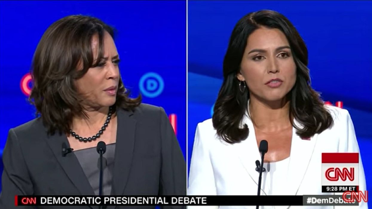 #KamalaHarrisDestroyed trending following Democratic debate