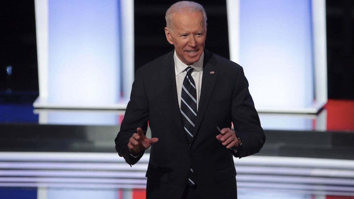 WATCH: Democratic voters outside debate site are asked to name one Joe Biden accomplishment, and it doesn't go well