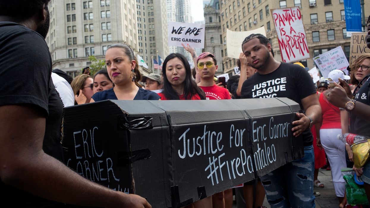 Daniel Pantaleo, officer involved in Eric Garner's death, is suspended by the NYPD