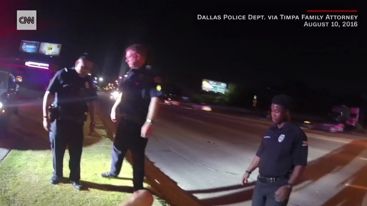 Bodycam footage shows Dallas cops joking over man who died in their custody: 'Hope I didn't kill him'
