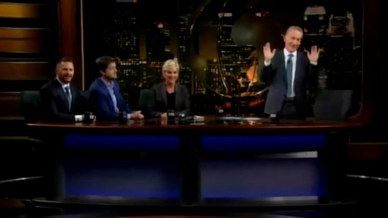 WATCH: Trump supporter interrupts live taping of 'Real Time with Bill Maher' to defend President Trump