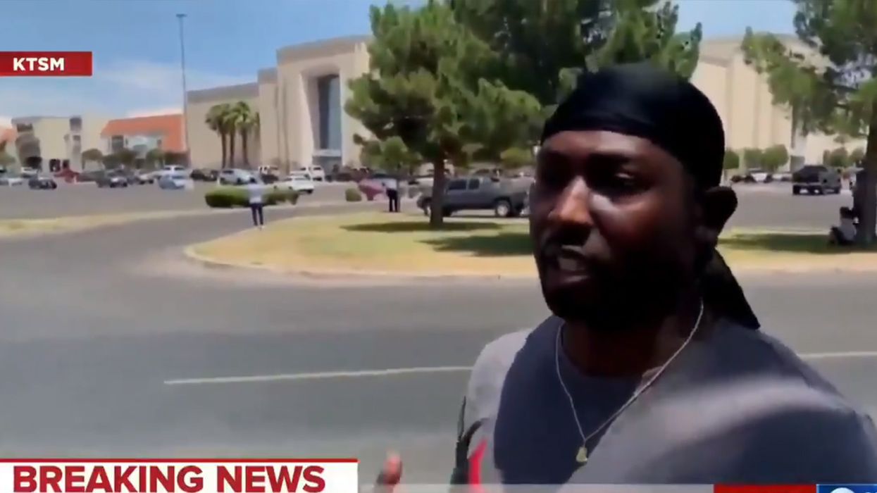 This legally armed military man rushed into action to protect children during El Paso attack