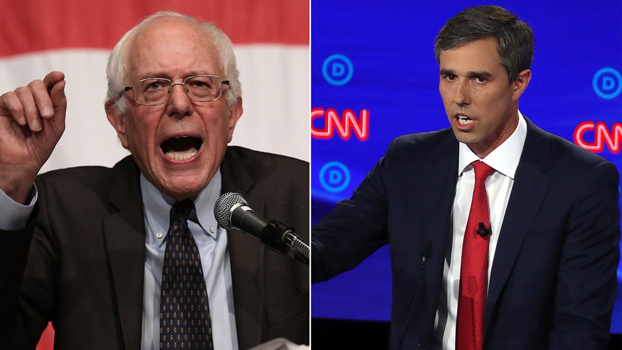Bernie Sanders, Beto O'Rourke place blame for El Paso tragedy — but not on killer or even firearms