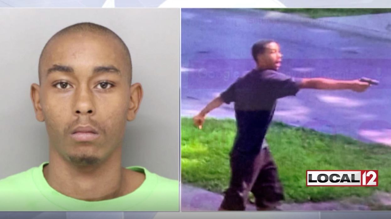 Man is caught on video firing shots at four people while yelling ‘I don’t like white people in my hood!’