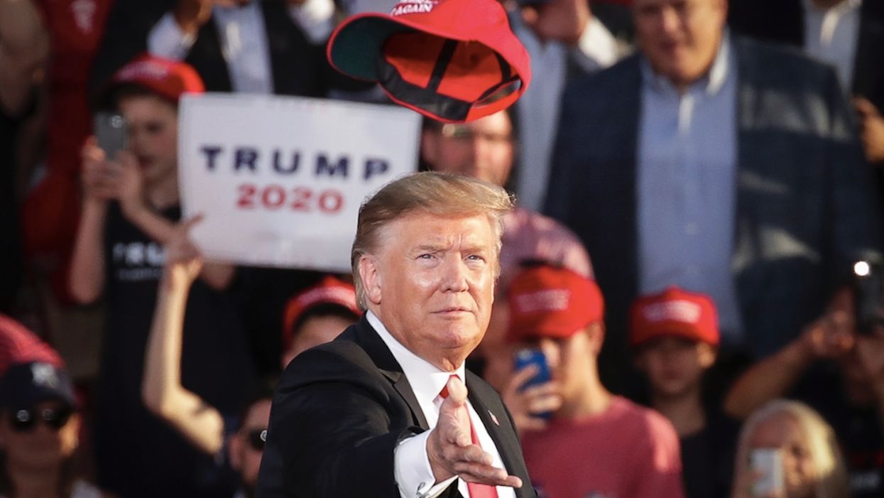 Pro-Trump customer criticized by coffee shop worker for wearing Trump 2020 pin. The worker doesn't work there anymore.