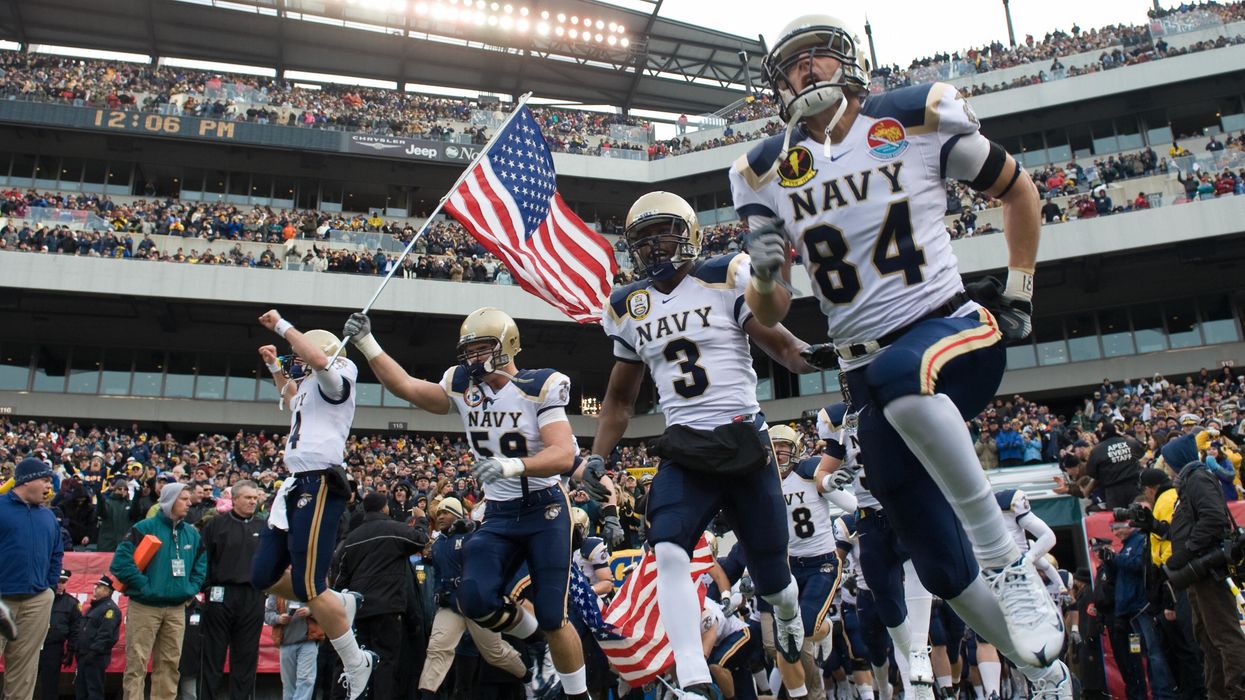 Navy football drops team motto ‘Load the Clip’ over sensitivity questions