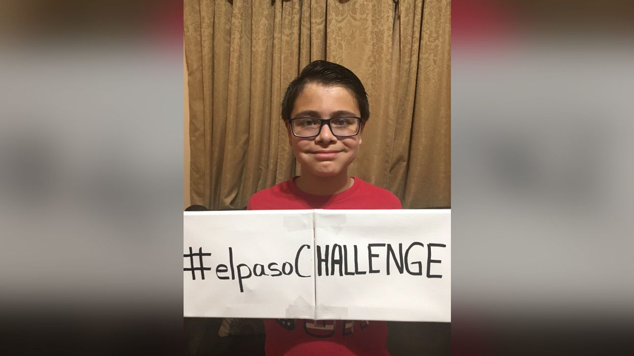 #ElPasoChallenge: 11-year-old El Paso boy inspires others to do good after tragedy