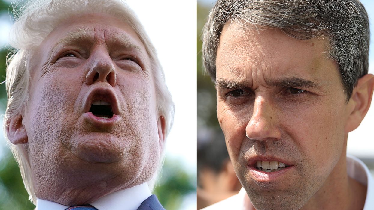 President Trump pummels Beto O'Rourke over plan to hold competing rally in El Paso again
