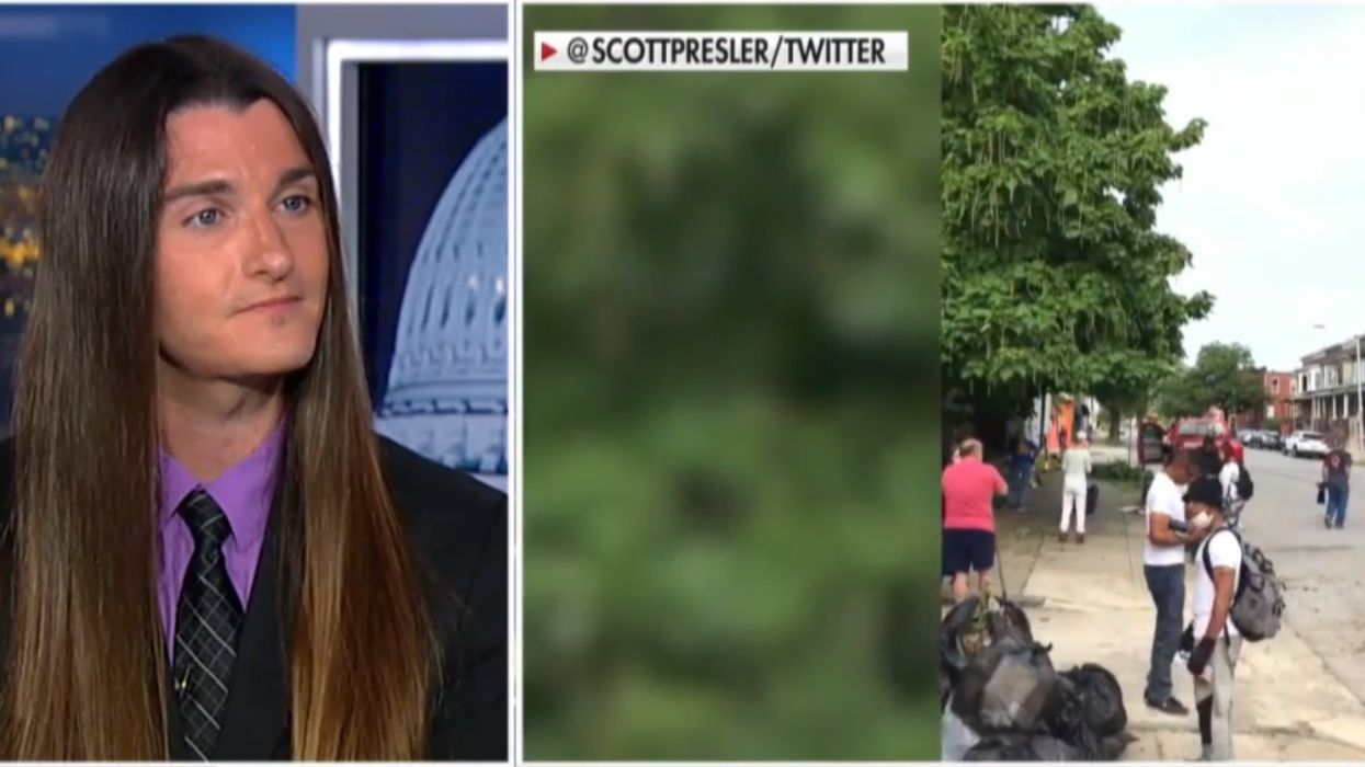 Liberal media slam Trump supporter who led volunteer clean-up effort in Baltimore