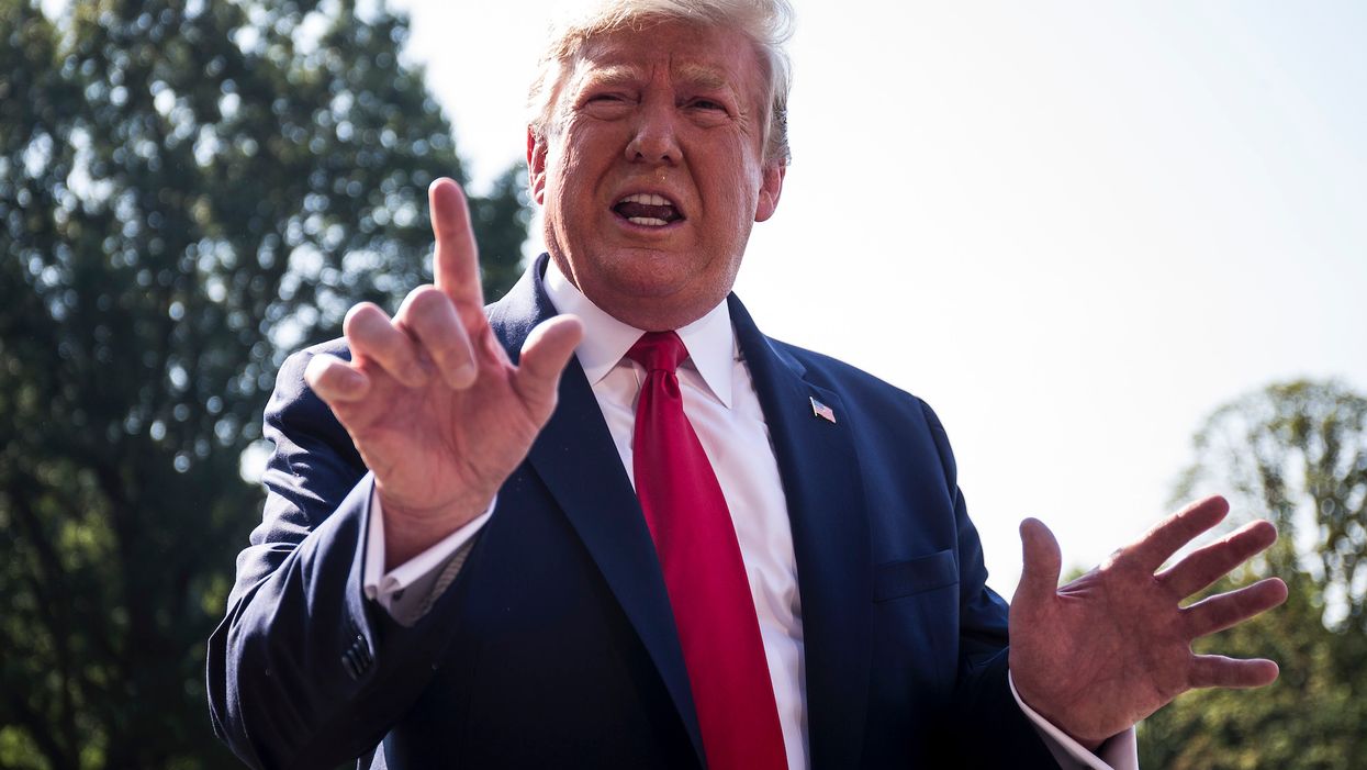 President Trump calls out Democrats for lying about his visit with Dayton victims and their families