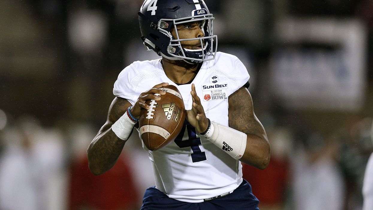 College football QB charged with having cocaine — he claims it was bird poop, and the charges were dropped