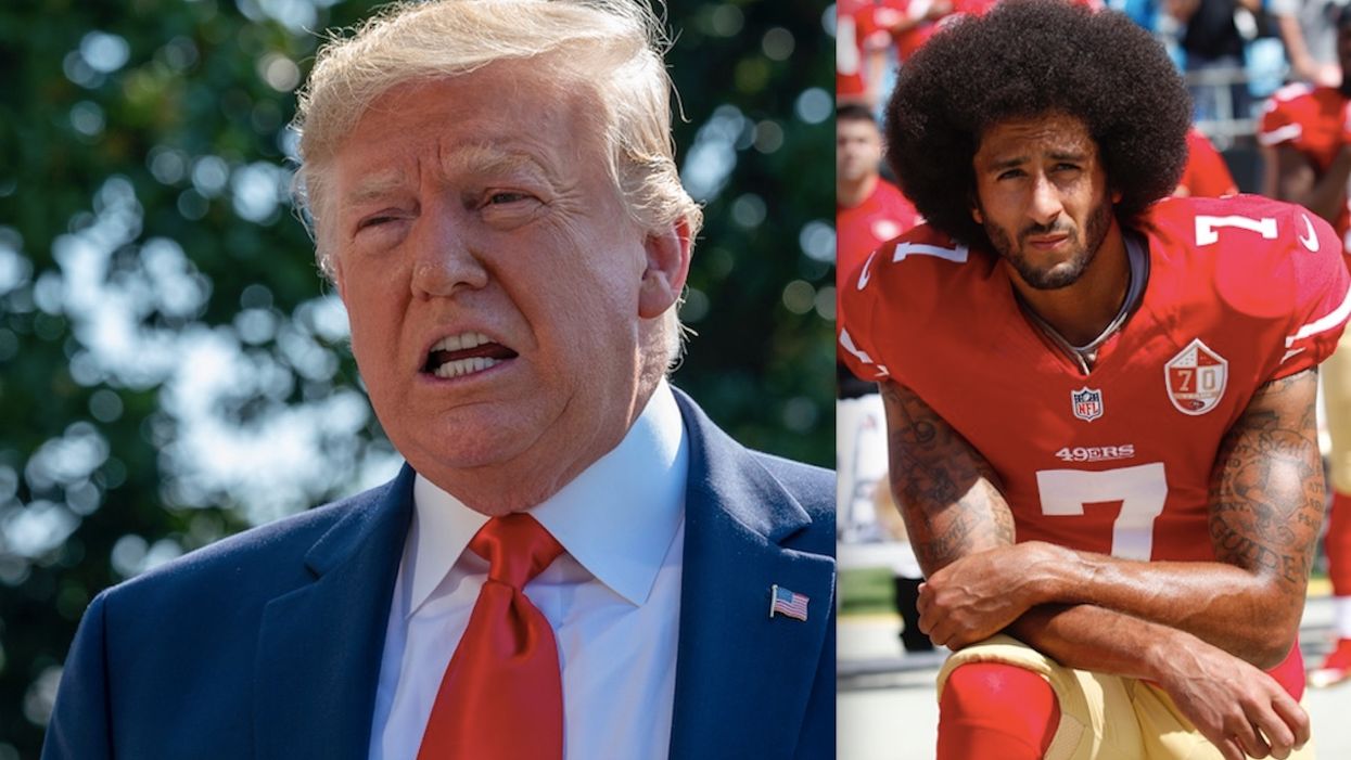President Trump says Colin Kaepernick should return to NFL 'only if he's good enough'; former QB says he's been 'denied work' for 889 days