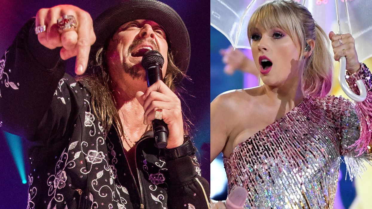 Liberals implode on social media after Kid Rock mocks Taylor Swift for becoming a Democrat