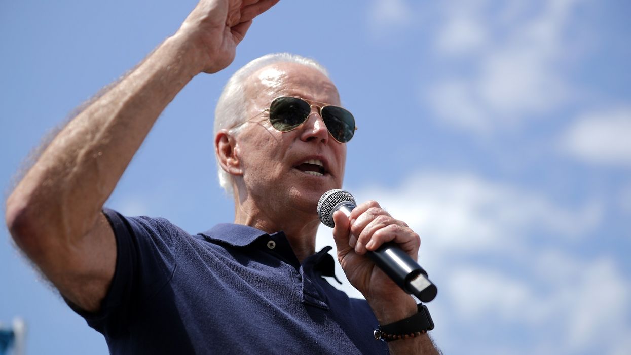 Watch: Joe Biden gets testy with Iowa college student, grabs her by the arm over question about gender
