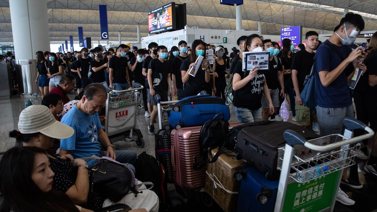WATCH: Hong Kong protesters seek to stop Chinese extradition deal; flood and shut down airport