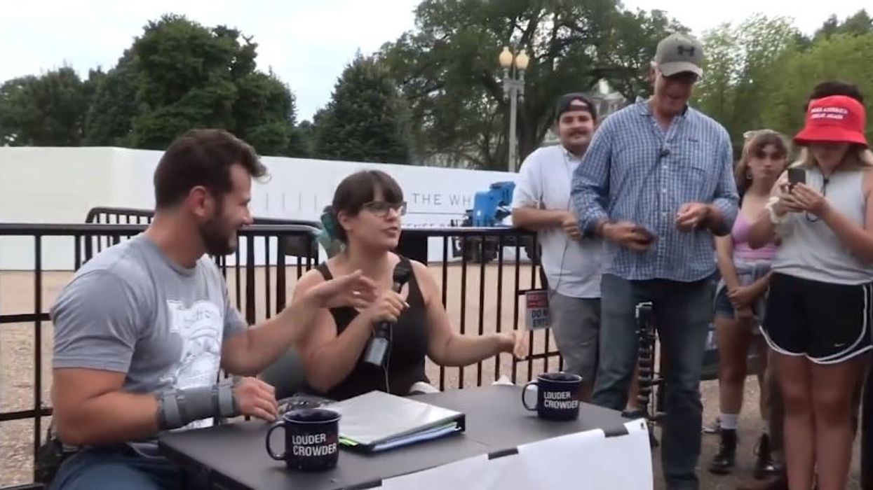 Leftist freaks out when Crowder argues that hate speech is free speech