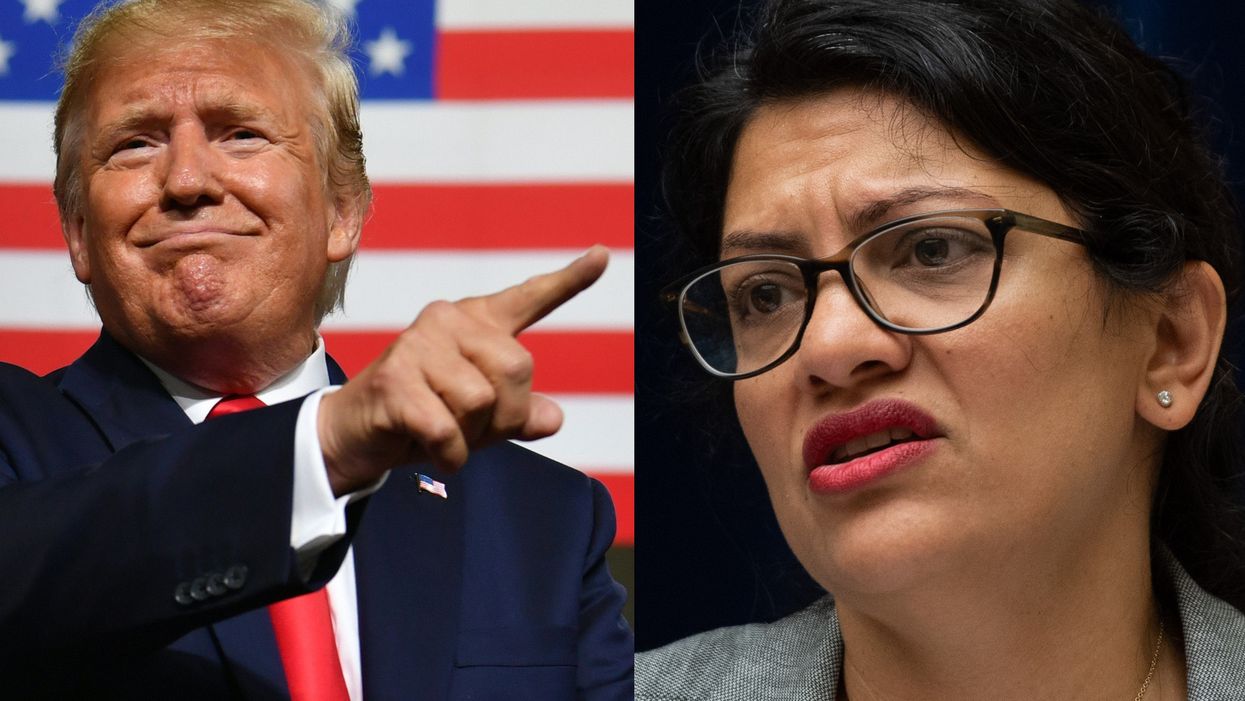 Trump mocks Rashida Tlaib for refusing to visit her grandmother after complaining about Israel's ban