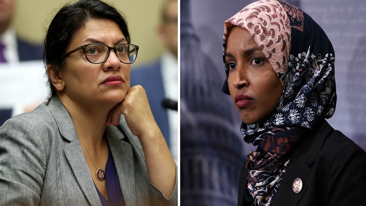 Mainstream media silent on disturbing org behind Ilhan Omar's, Rashida Tlaib's trip to 'Palestine'
