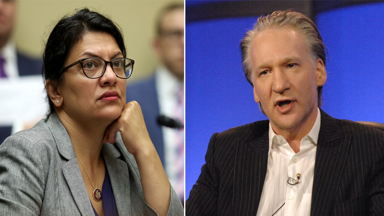 Rashida Tlaib lashes out at Bill Maher after he exposes the truth about anti-Israel BDS movement