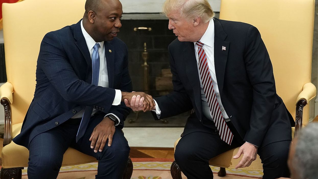 GOP Sen. Tim Scott says Democrats are trying to 'dupe' black voters with racism emphasis