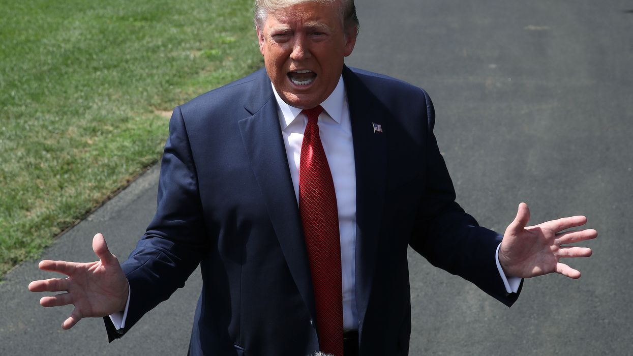 A day after he floated the idea, President Trump says he is not considering a potential payroll tax cut