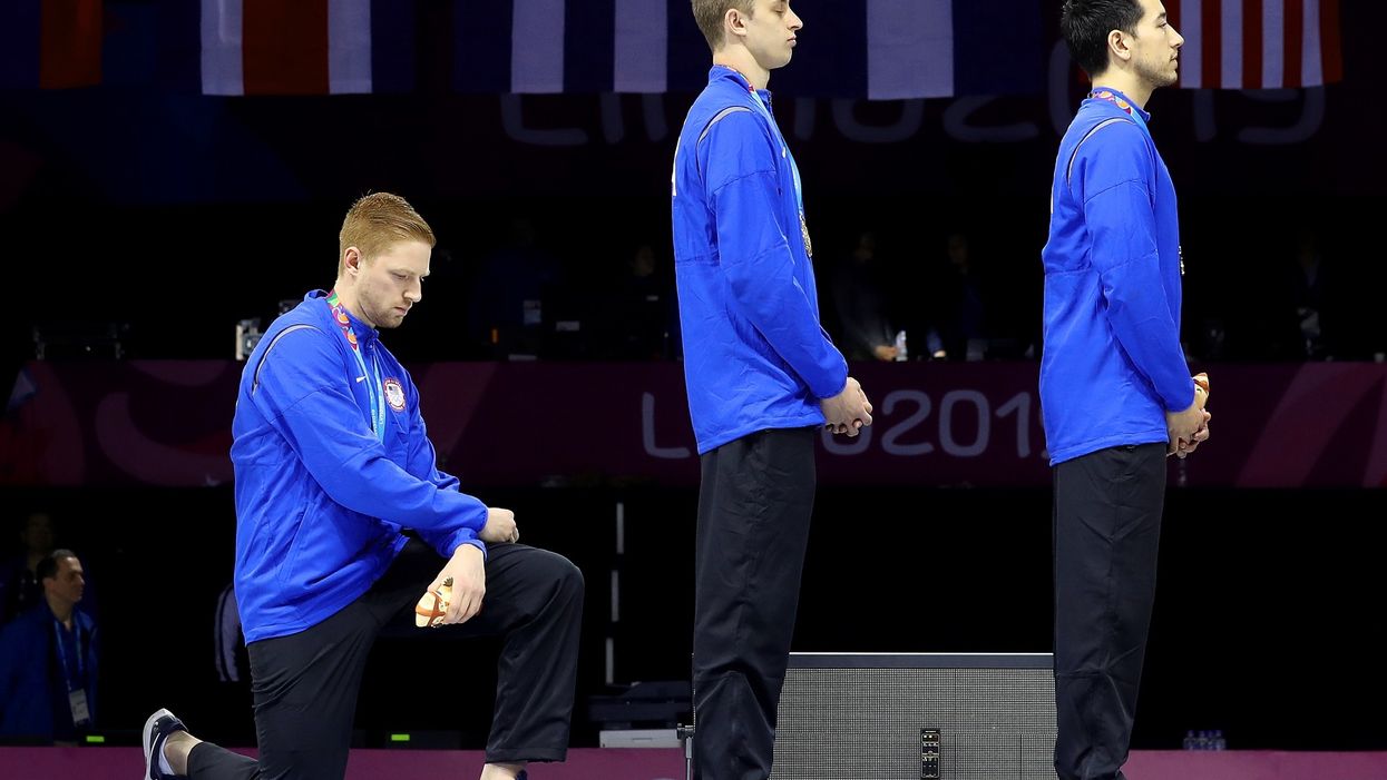 US athletes placed on probation for protesting during national anthem at Pan Am Games