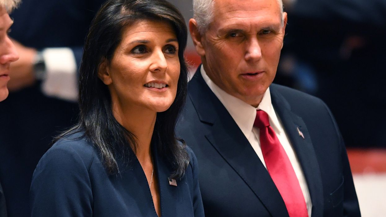 Nikki Haley tweets against 'false rumors' about Mike Pence — stirring up more talk of Haley replacing him in 2020