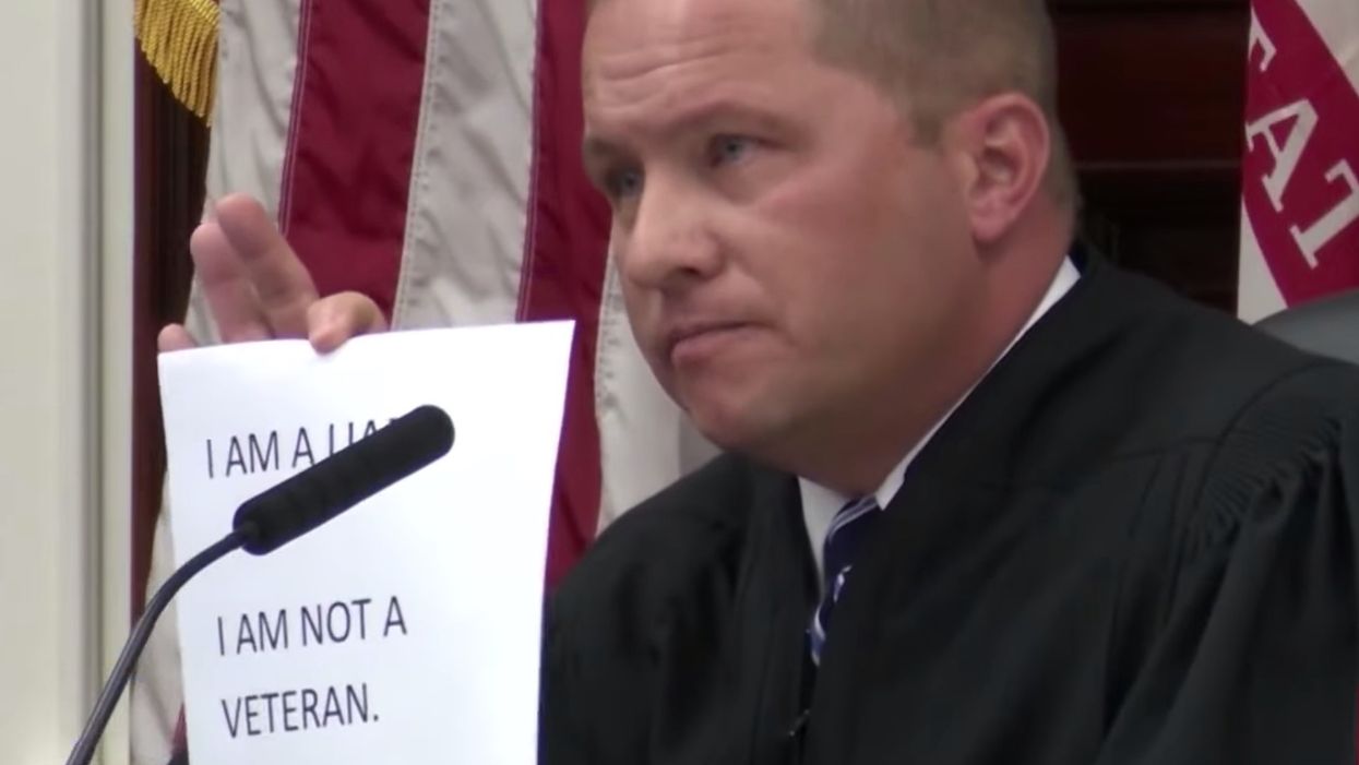 Montana judge orders two men who were caught claiming stolen valor to wear a sign: 'I am a liar'