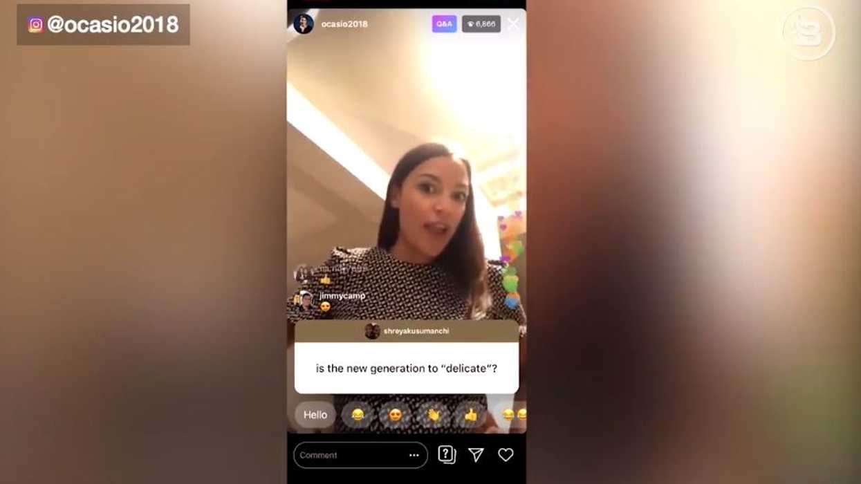 WATCH: AOC insists the 'new' generation is 'badass,' informed, and NOT too delicate