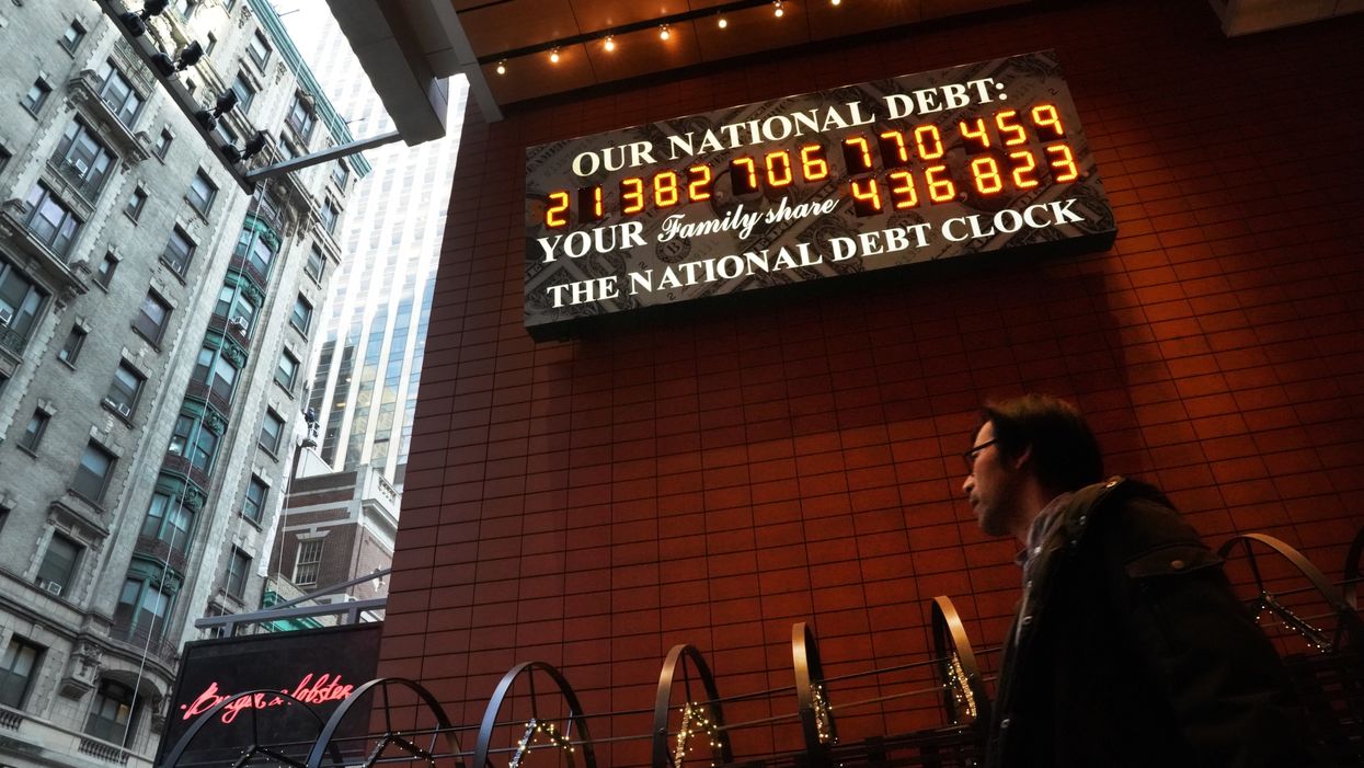 US national debt is now 110 percent of GDP — largest debt-to-GDP ratio since WWII