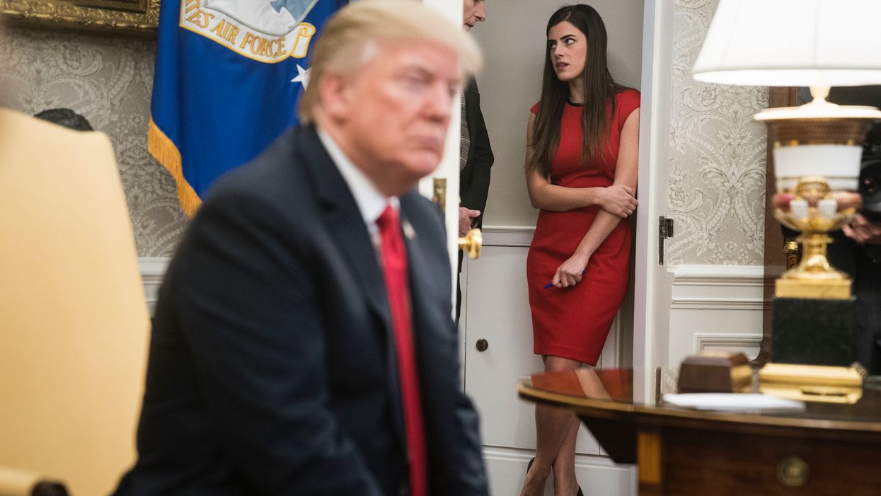 Trump admin says the president's personal assistant has been leaking to the media