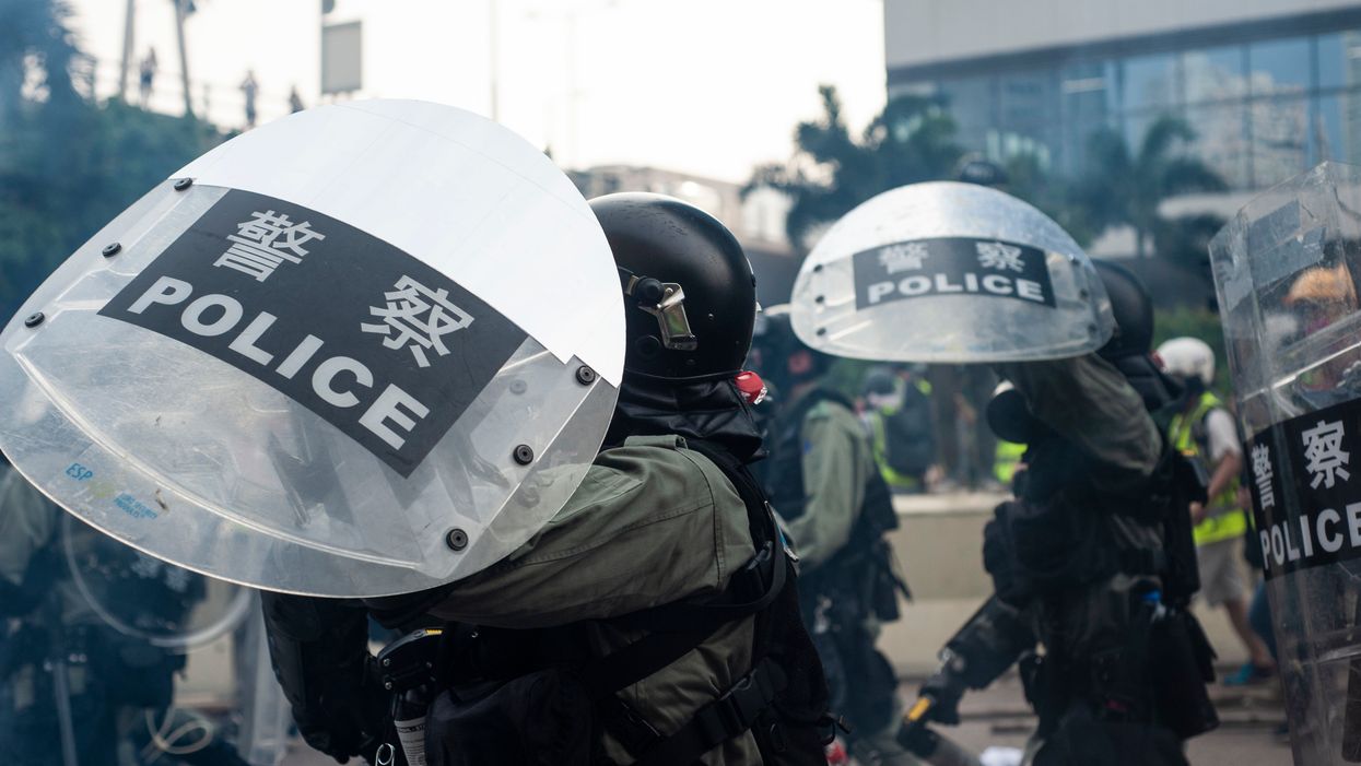 China jails Hong Kong opposition leaders; police order cancellation of planned protest